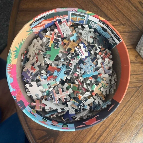 50 Awe-Inspiring Travel Destinations Bucket List 1000-Piece Puzzle